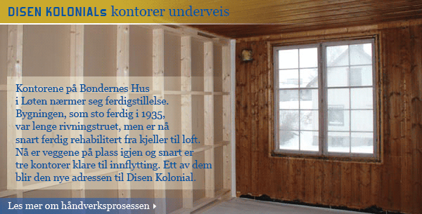 Foto av kontor p&aring; B&oslash;ndsen. Med ingresstekst som gjenstas i artikkelen bildet lenker til.